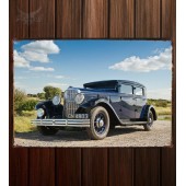 Металлическая табличка Panhard & Levassor 6DS Berline X66 20 CV